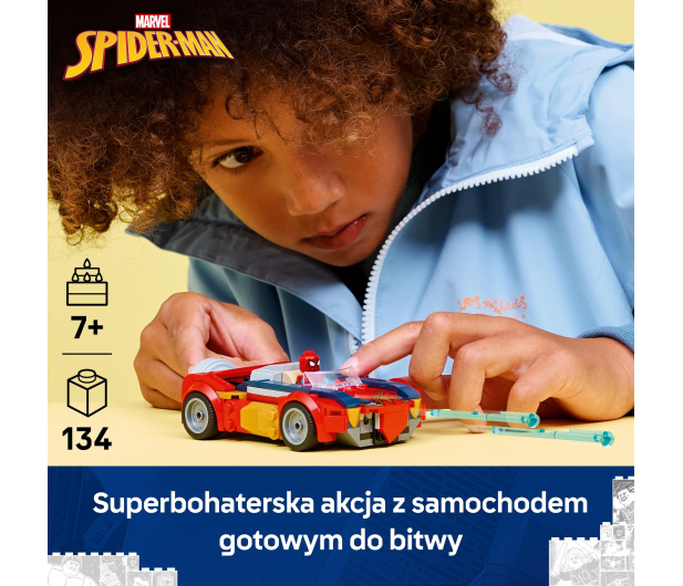 LEGO SUPER HEROES 76336 Spider-Man w samochodzie kontra zvenomowa - 1473560 - zdjęcie 4